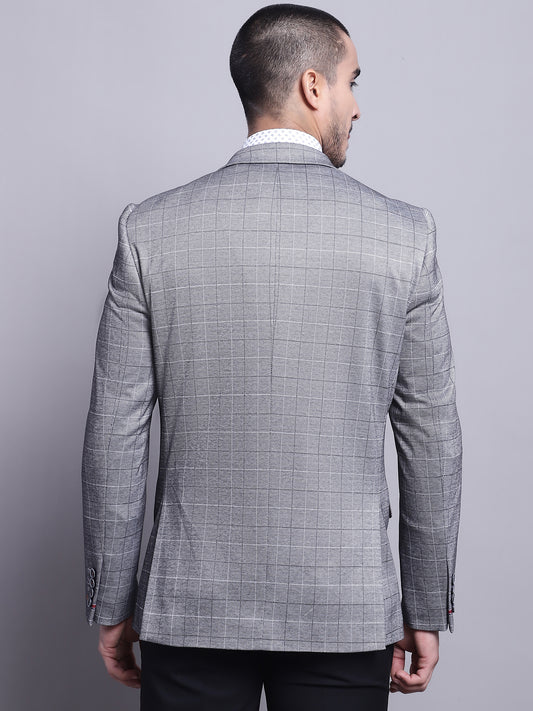 Cantabil Men Grey Blazer (7142076350603)