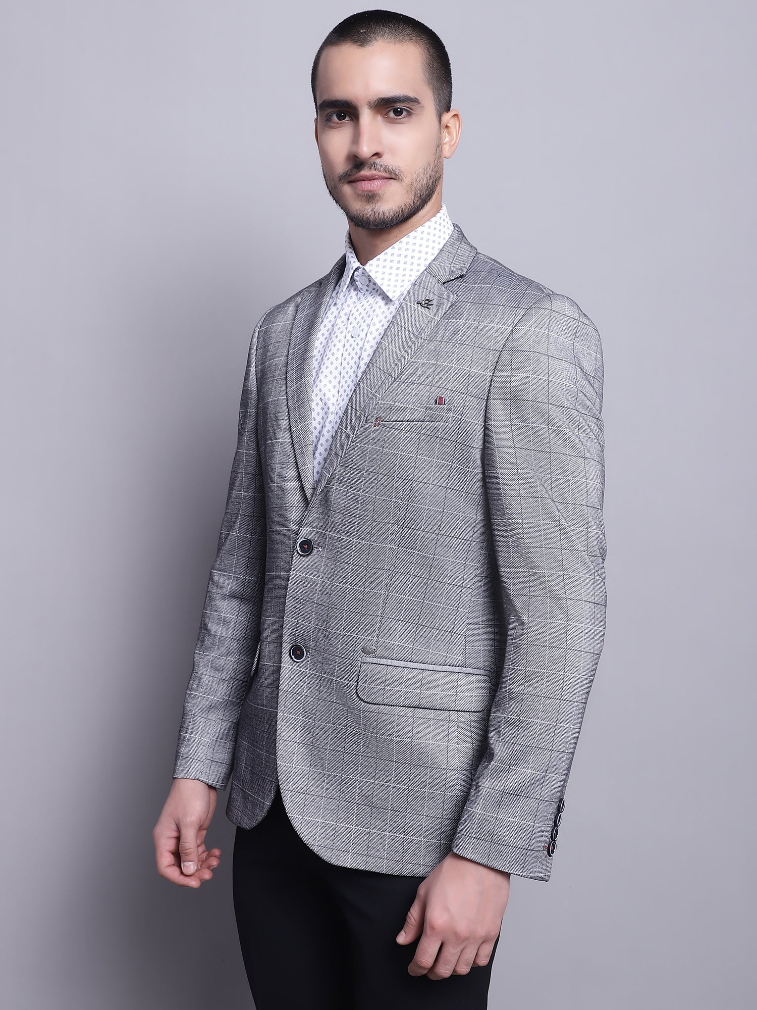 Grey Blazer Coat Flipkart KILLER Solid Single Breasted Casual Men