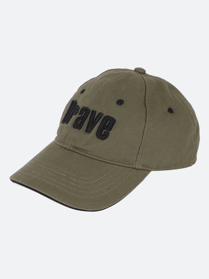 Unisex Green Fashion Single Side Cap