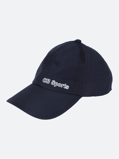 Unisex Navy Blue Fashion Single Side Cap