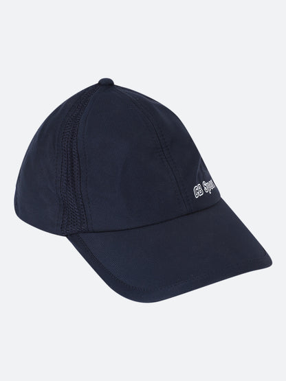 Unisex Navy Blue Fashion Single Side Cap
