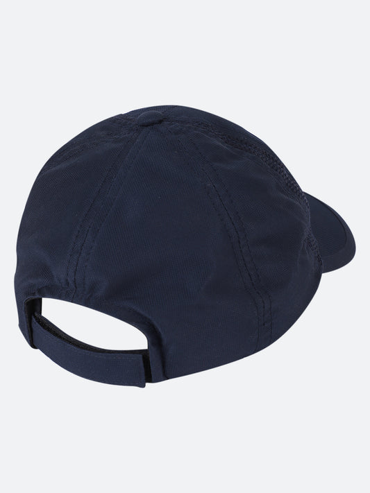 Unisex Navy Blue Fashion Single Side Cap