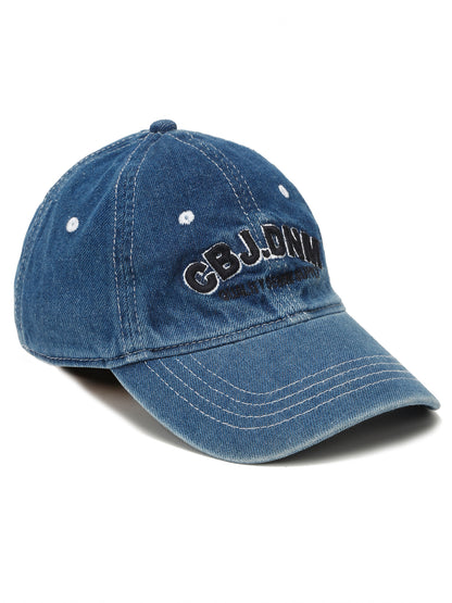 Unisex Denim Blue Medium Fade Fashion Single Side Cap
