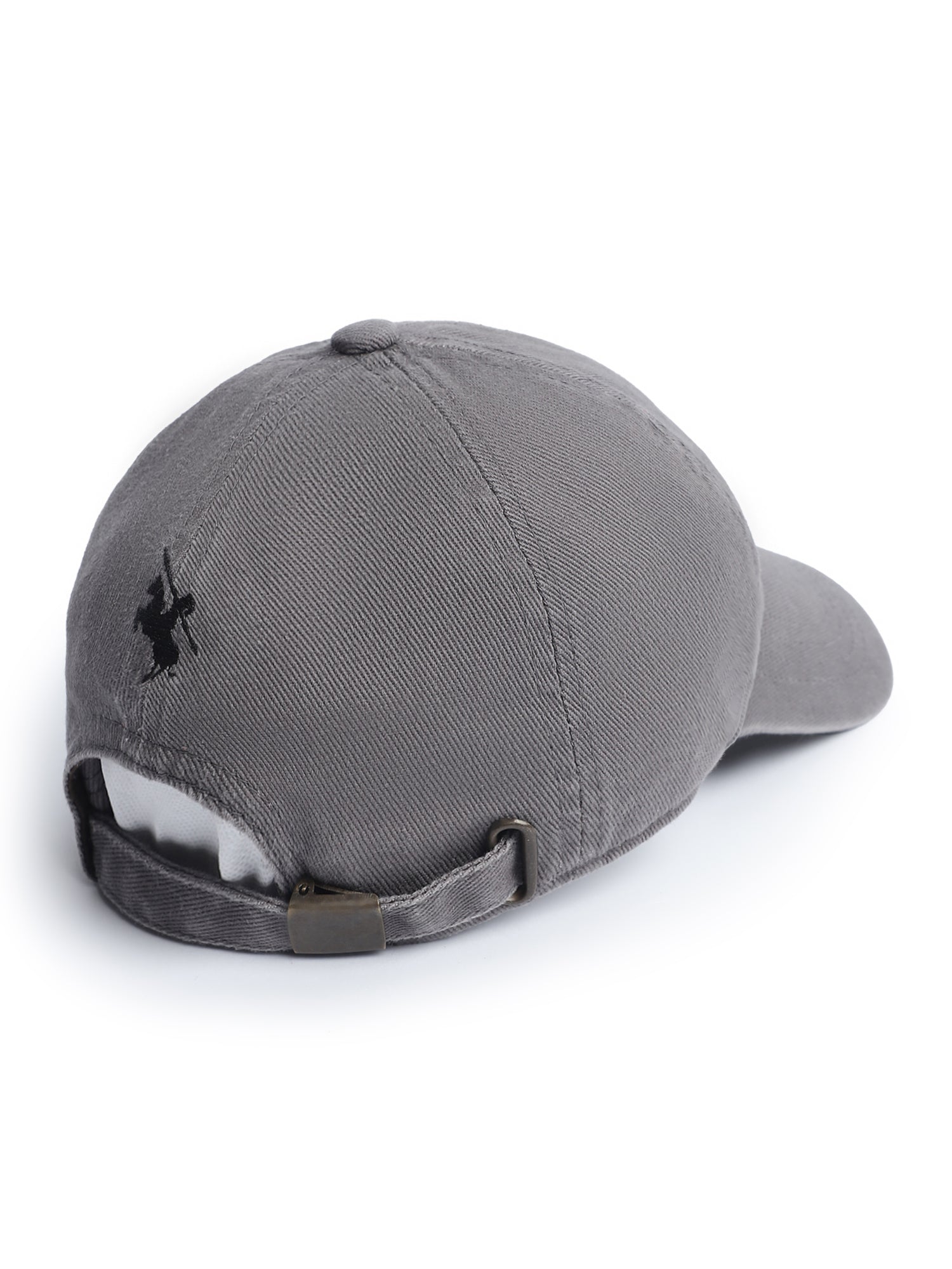 Cantabil Men Dark Grey Embroidered Cap (7147305074827)