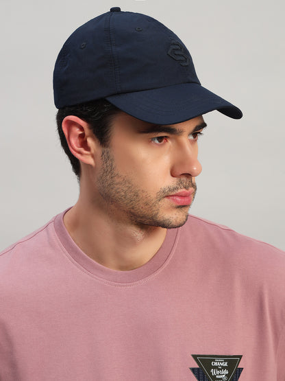 Men's Embroidery Navy Blue Cap