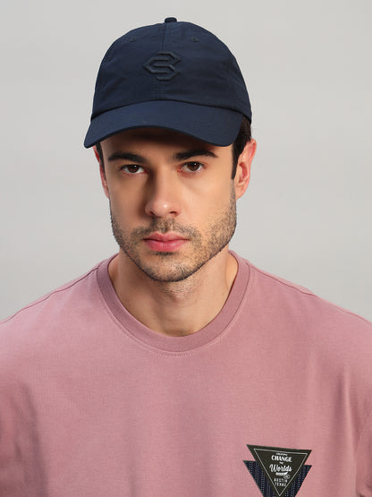 Men's Embroidery Navy Blue Cap