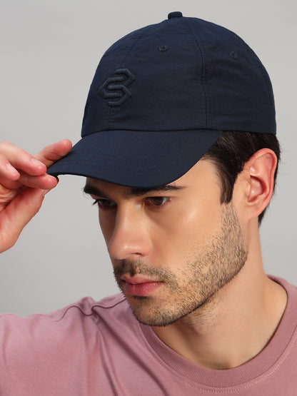 Men's Embroidery Navy Blue Cap