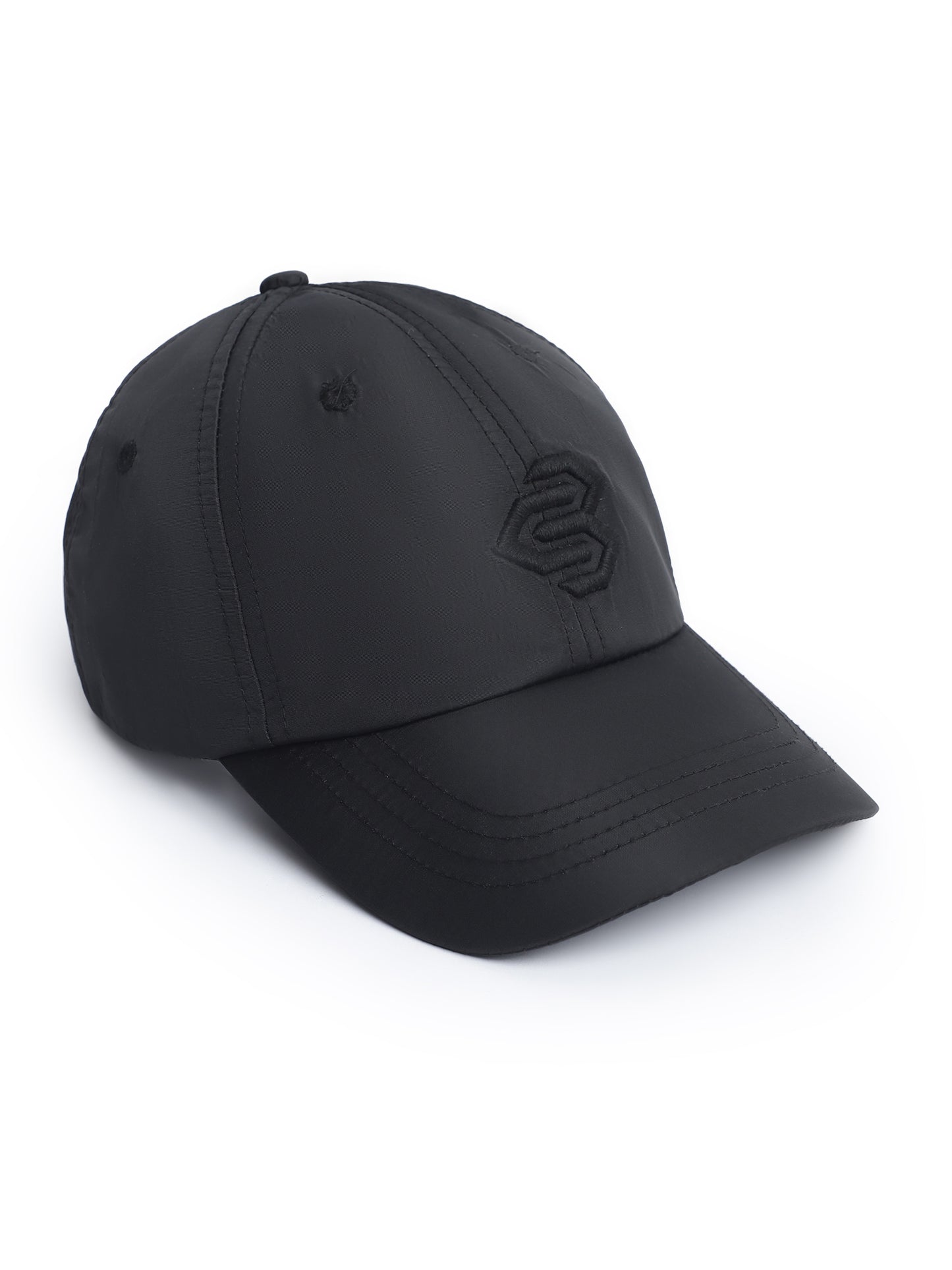 Cantabil Men Black Embroidered Cap (7147295277195)