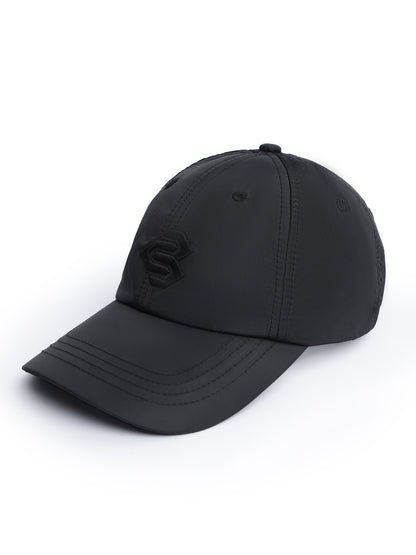 Cantabil Men Black Embroidered Cap (7147295277195)