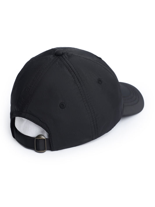 Cantabil Men Black Embroidered Cap (7147295277195)