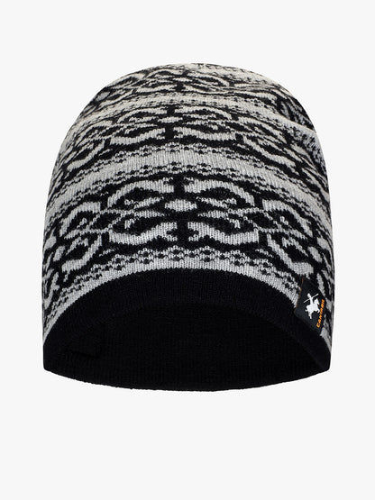 Men's Geometric Print Beanie Cap
