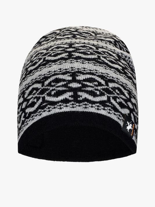Men's Geometric Print Beanie Cap