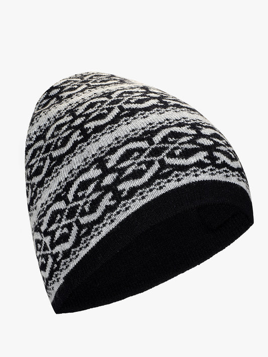 Men's Geometric Print Beanie Cap