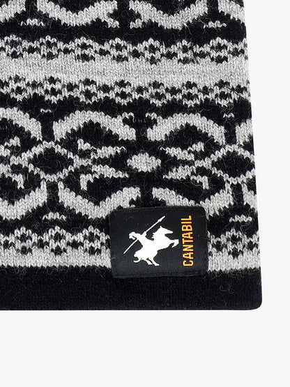 Men's Geometric Print Beanie Cap