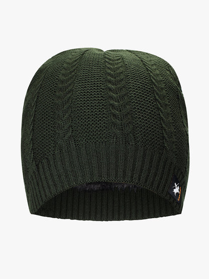 Men's Self Design Beanie Cap