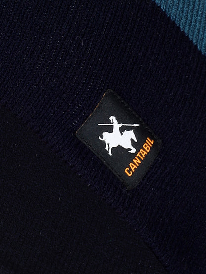 Men's Striped Beanie Cap
