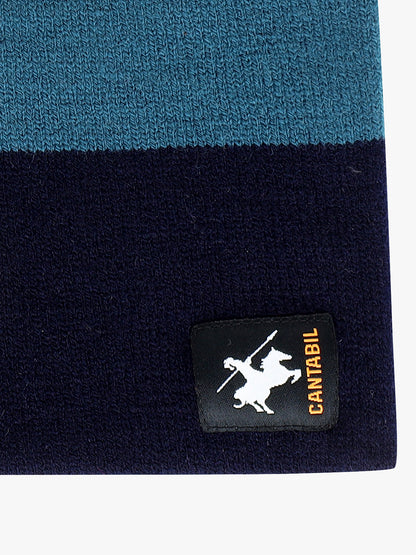 Men's Striped Beanie Cap