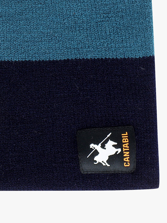 Men's Striped Beanie Cap