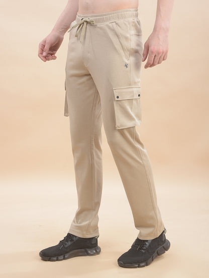 Men Lightweight Cotton Blend Cargo Pants - Regular Fit | Casual & Travel Wear