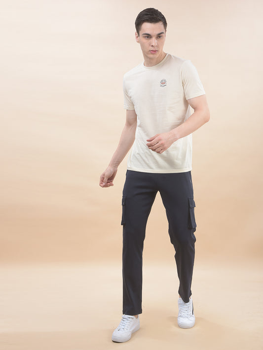 Men Lightweight Cotton Blend Cargo Pants - Regular Fit | Casual & Travel Wear