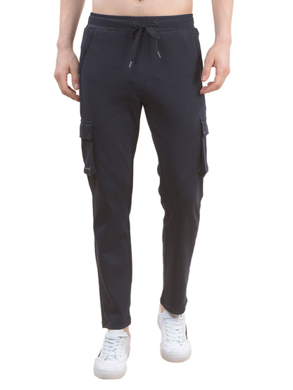 Men Lightweight Cotton Blend Cargo Pants - Regular Fit | Casual & Travel Wear
