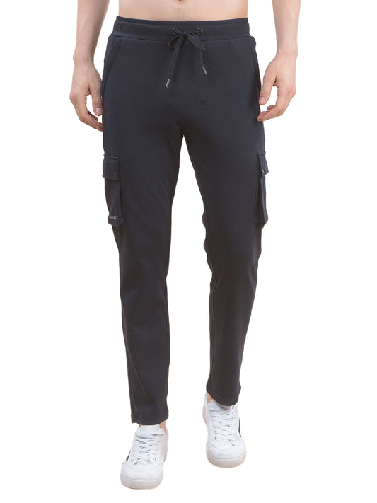 Men Lightweight Cotton Blend Cargo Pants - Regular Fit | Casual & Travel Wear