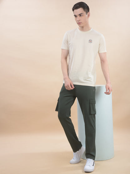 Men Lightweight Cotton Blend Cargo Pants - Regular Fit | Casual & Travel Wear