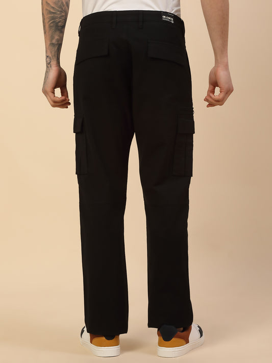 Men Lightweight Cotton Blend Cargo Pants - Straight Fit | Casual & Travel Wear | Cotton Blend