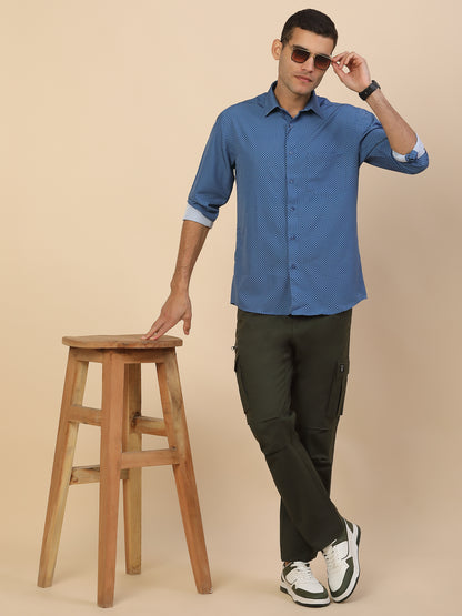 Men Lightweight Cotton Blend Cargo Pants - Straight Fit | Casual & Travel Wear | Cotton Blend