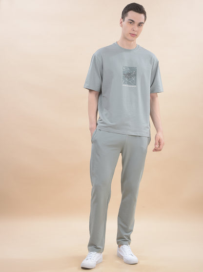 Track Pants for Men l Breathable & Soft with Color Fastness Regular Fit Poly Cotton Solid Pattern Drawstring Closure