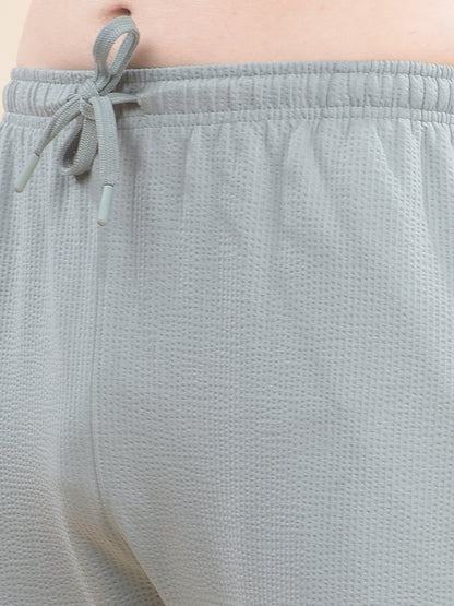 Track Pants for Men l Breathable & Soft with Color Fastness Regular Fit Poly Cotton Solid Pattern Drawstring Closure