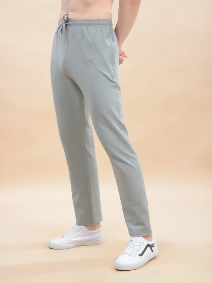 Track Pants for Men l Breathable & Soft with Color Fastness Regular Fit Poly Cotton Solid Pattern Drawstring Closure