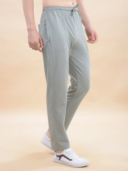 Track Pants for Men l Breathable & Soft with Color Fastness Regular Fit Poly Cotton Solid Pattern Drawstring Closure