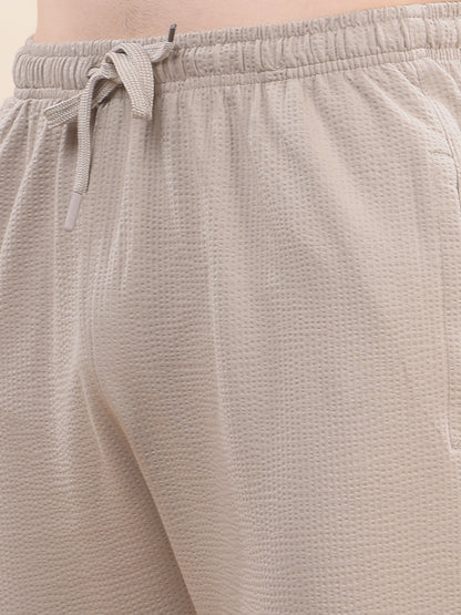 Track Pants for Men l Breathable & Soft with Color Fastness Regular Fit Poly Cotton Solid Pattern Drawstring Closure