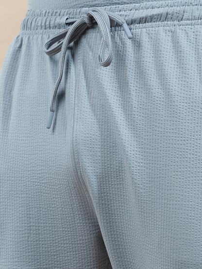 Track Pants for Men l Breathable & Soft with Color Fastness Regular Fit Polycotton Self Design Pattern Drawstring Closure