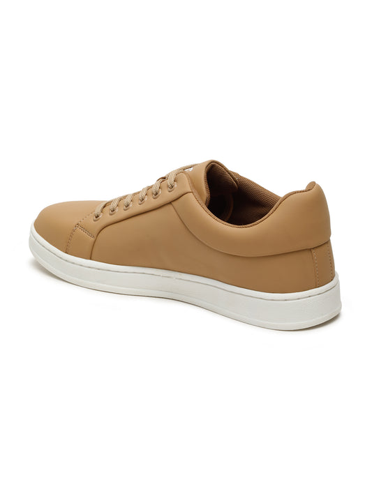 Casual Sneaker Shoes for Men | Lightweight & Comfortable with Cushioned Insole Polyurethane (PU) Upper TPR Sole Lace-Up Closure