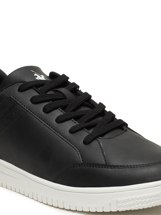 Casual Sneaker Shoes for Men | Lightweight & Comfortable with Cushioned Insole Polyurethane (PU) Upper TPR Sole Lace-Up Closure