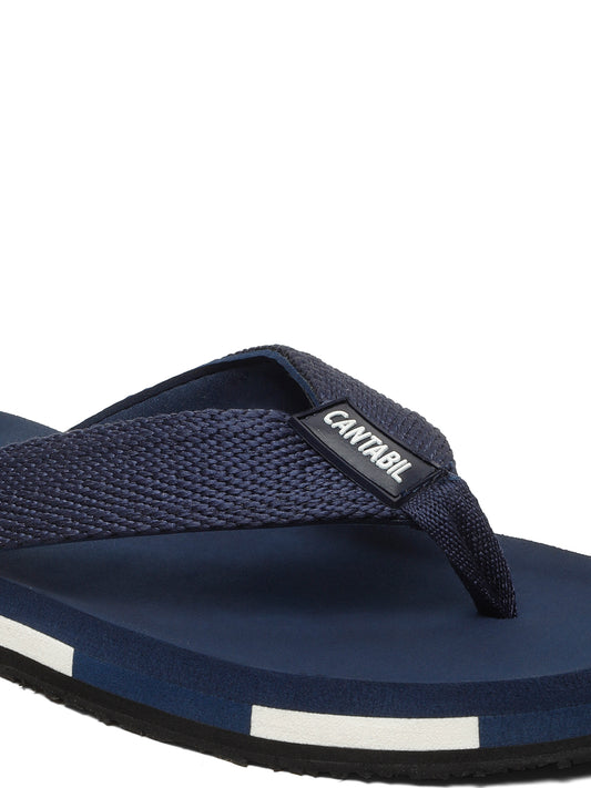 Casual Flip Flop for Men | Lightweight & Comfortable with Cushioned Insole Newad Upper Rubber Sole Slip on Closure.