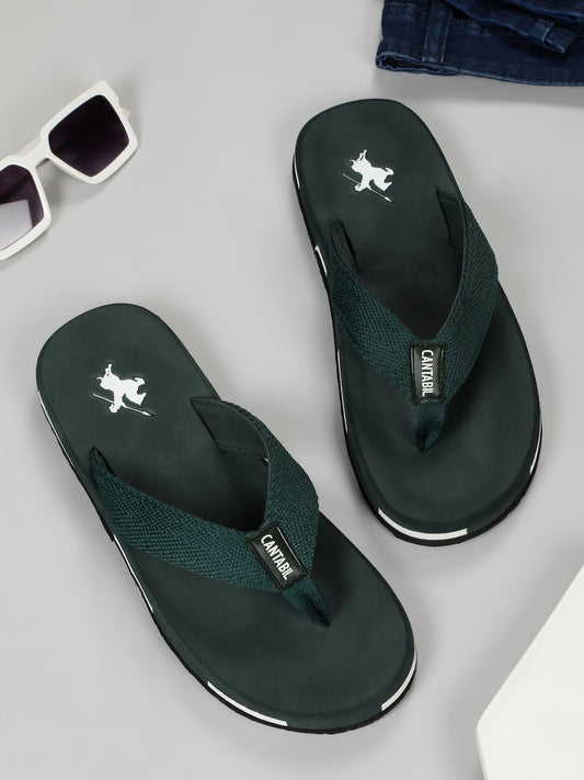 Casual Flip Flop for Men | Lightweight & Comfortable with Cushioned Insole Newad Upper Rubber Sole Slip on Closure.