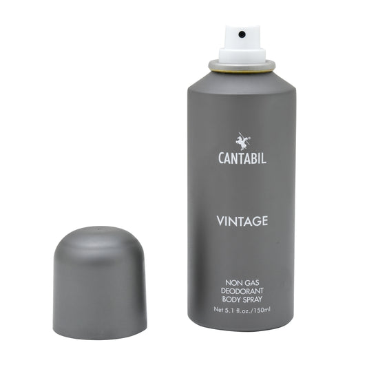 Vintage Unisex Long Lasting No Gas, with Jasmine, Amber and Vanilla Deodorant Spray  -  For Men & Women (450 ml, Pack of 3)
