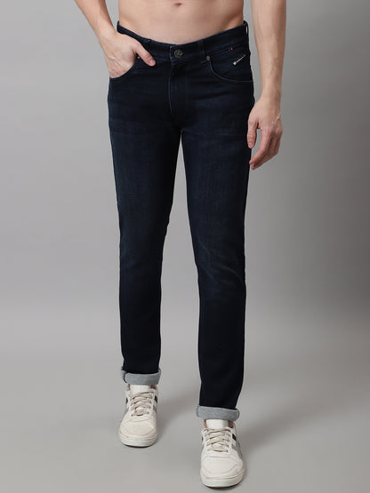 Men's Ultra Narrow fit Light Fade Navy Blue  Jeans