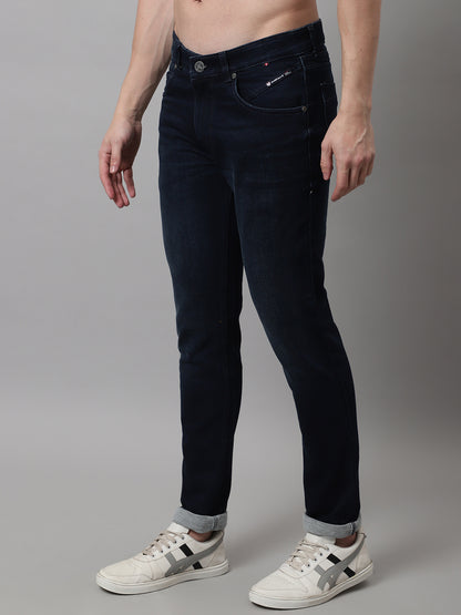 Men's Ultra Narrow fit Light Fade Navy Blue  Jeans