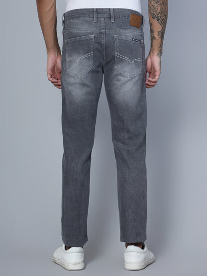 Men's Ultra Narrow fit Heavy Fade Grey  Jeans