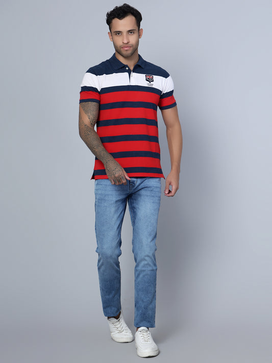 Denim Jeans for Men l Breathable & Soft with Color Fastness Ultra Narrow Fit Cotton Fabric Solid Pattern Button Closure