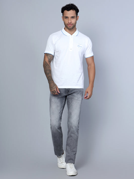 Denim Jeans for Men l Breathable & Soft with Color Fastness Ultra Narrow Fit Cotton Fabric Solid Pattern Button Closure