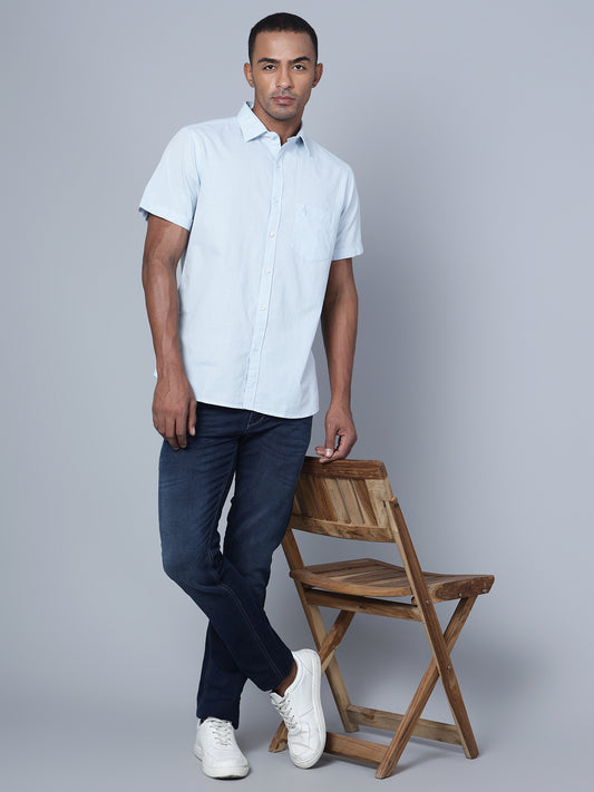 Cantabil Men Blue Jeans (7134677434507)