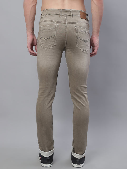 Cantabil Men Beige Jeans (7136114737291)