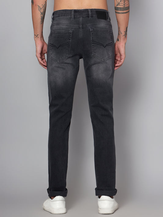 Cantabil Men Dark Grey Clean Look Jeans (7153633919115)