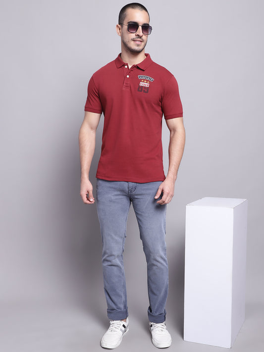 Cantabil Men Blue Stretchable Jeans (7137620787339)