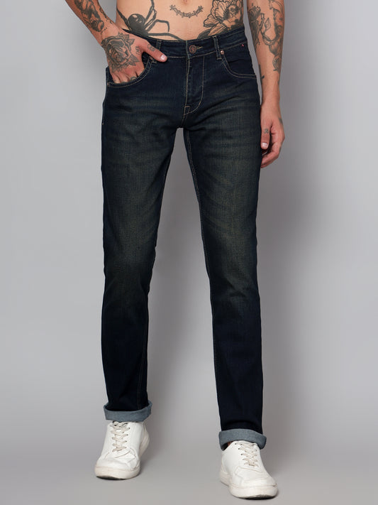 Cantabil Men Blue Clean Look Jeans (7153631068299)